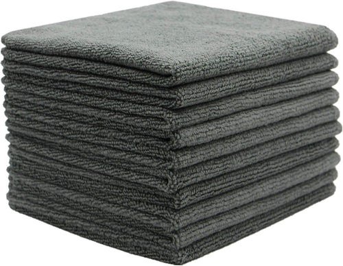 Detailing Microfiber Cloths, 12 X 12 In, 10-Pack