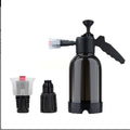 2L hand-pump foam sprayer with foam, spray and jet nozzles