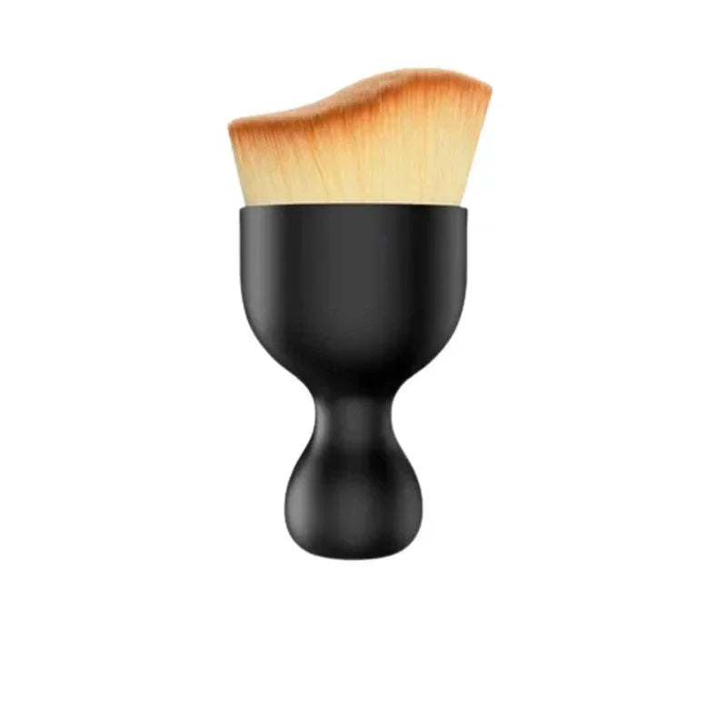 Soft detailing brush for car interiors