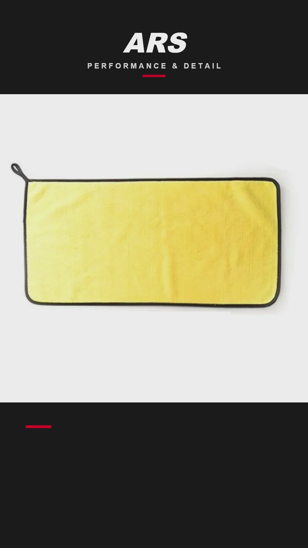 Microfiber drying towel video